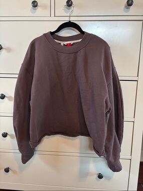 Left On Friday Mauve Crewneck Sweatshirt